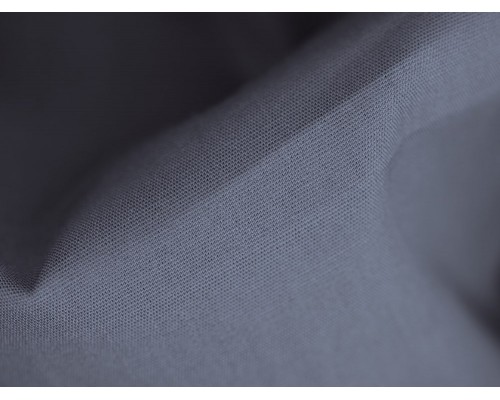 Plain Cotton Poplin Fabric -  Grey